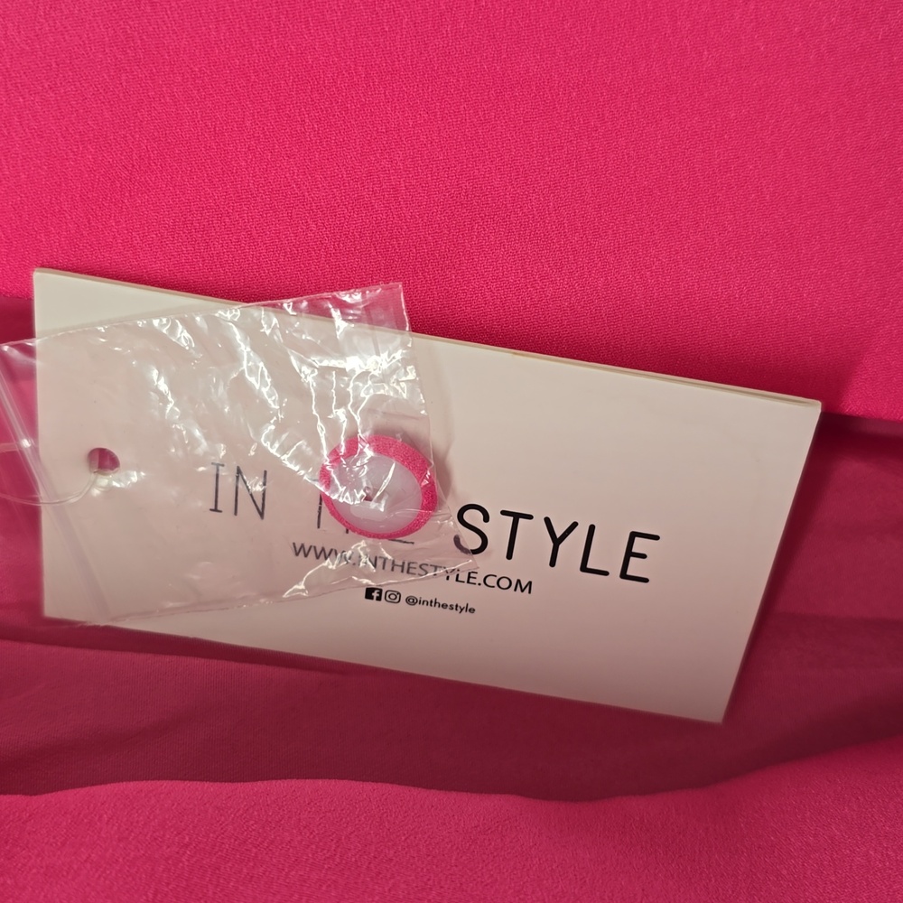 In The Style Pink Tuxudo Blazer - Picture 7 of 11